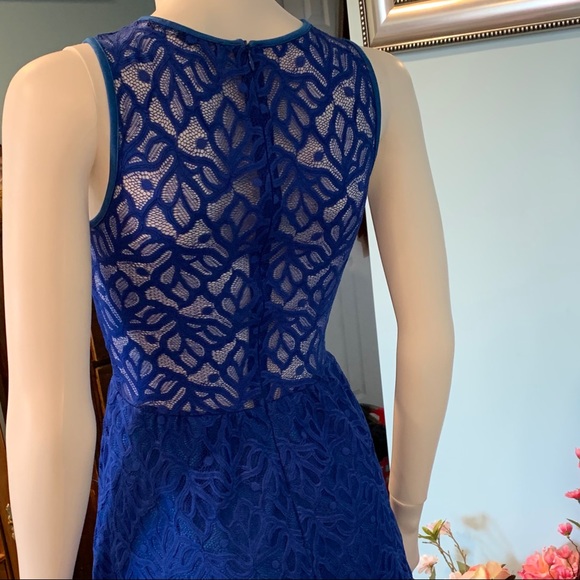 Beautiful For Love & Lemons 🍋 Lace Blue Dress! - Picture 4 of 8